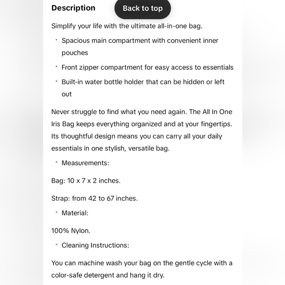 Iris & Rainbow Olive Green Crossbody Bag with Bottle Holder - Picture 11 of 11